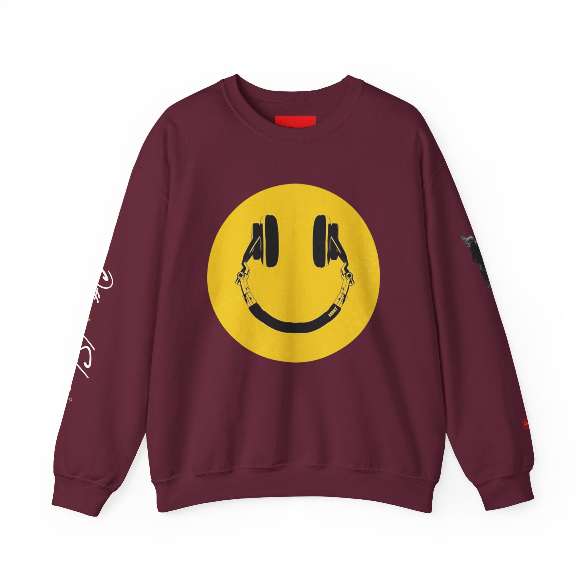 Smiley Face Crewneck Cancer Edition Sweatshirt — Zodiac Libra Graphic Pullover