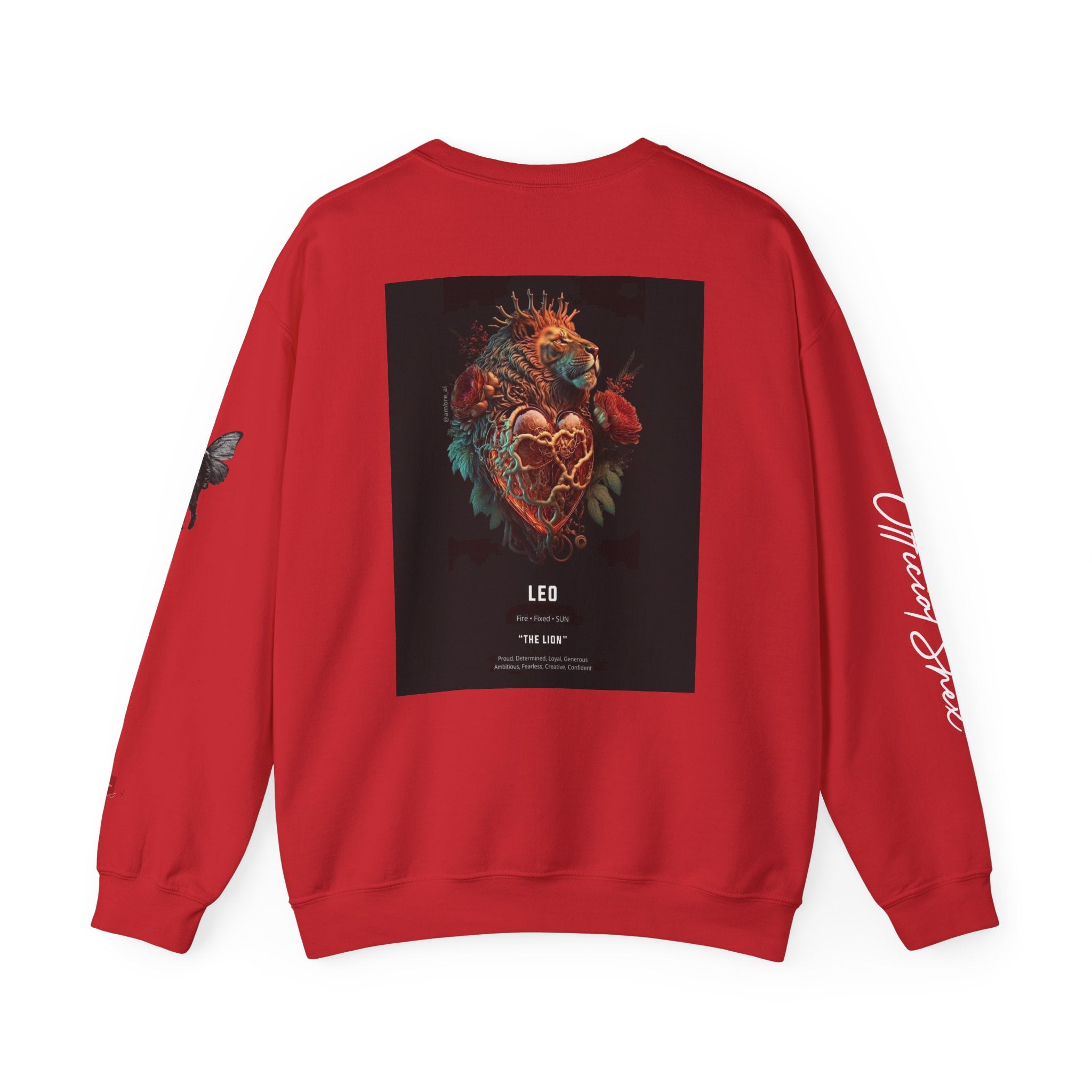 Smiley Face Crewneck Leo Edition Sweatshirt — Zodiac Libra Graphic Pullover