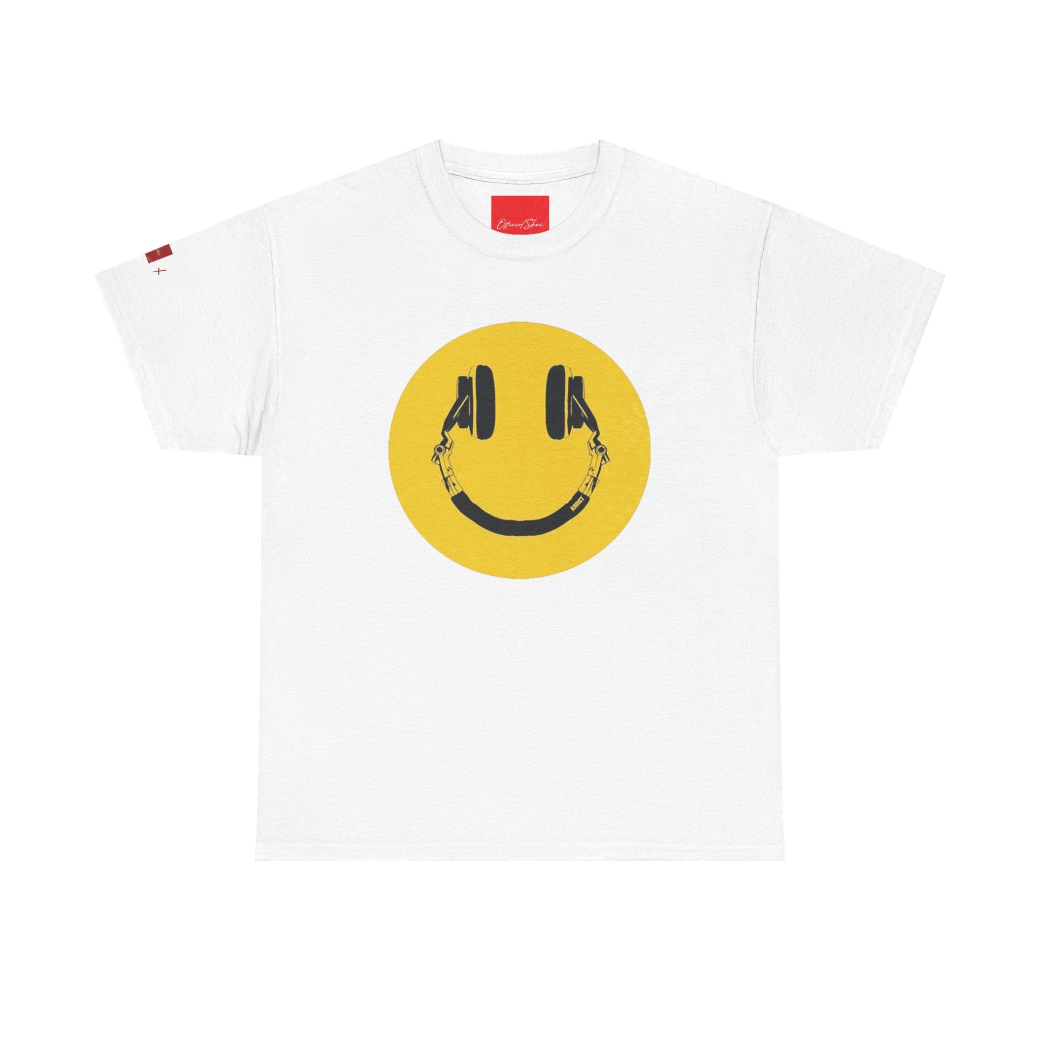 T-Shirt — Psychedelic Smiley & All-Seeing Eye Graphic Tee
