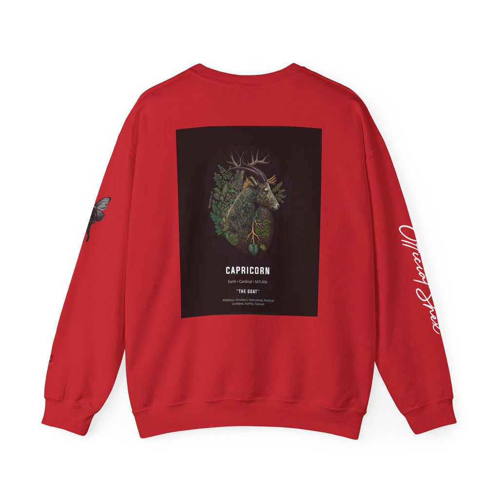 Smiley Face Crewneck Capricorn Edition Sweatshirt — Zodiac Libra Graphic Pullover