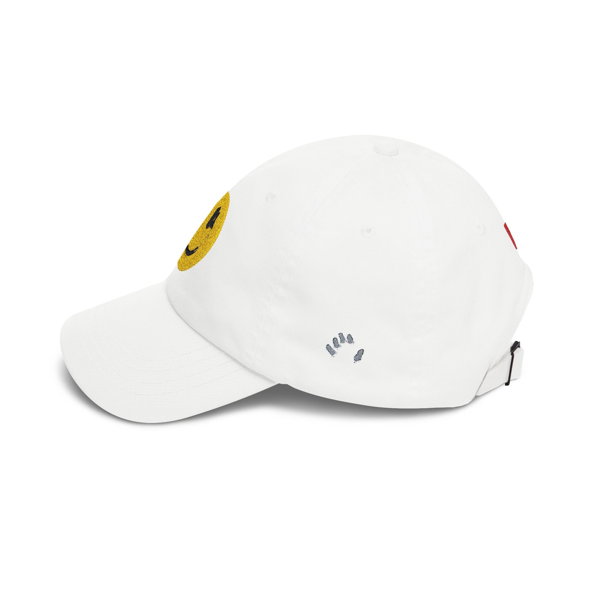 Embroidered Smiley Dad Cap – Vintage Cheer Baseball Hat