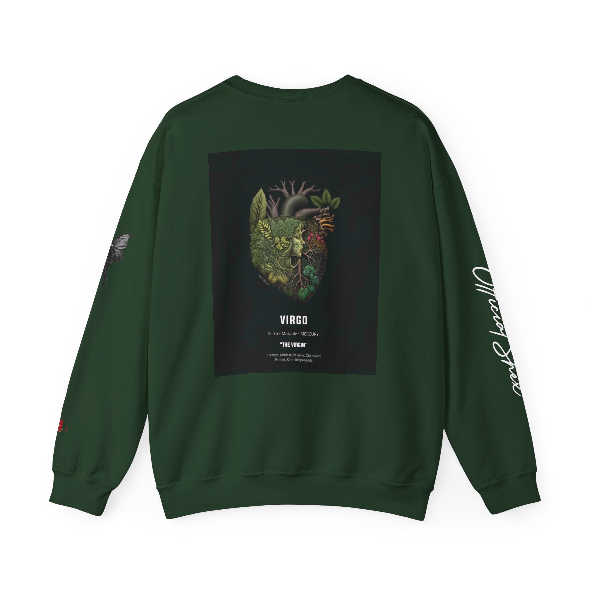 Smiley Face Crewneck Virgo Edition Sweatshirt — Zodiac Libra Graphic Pullover