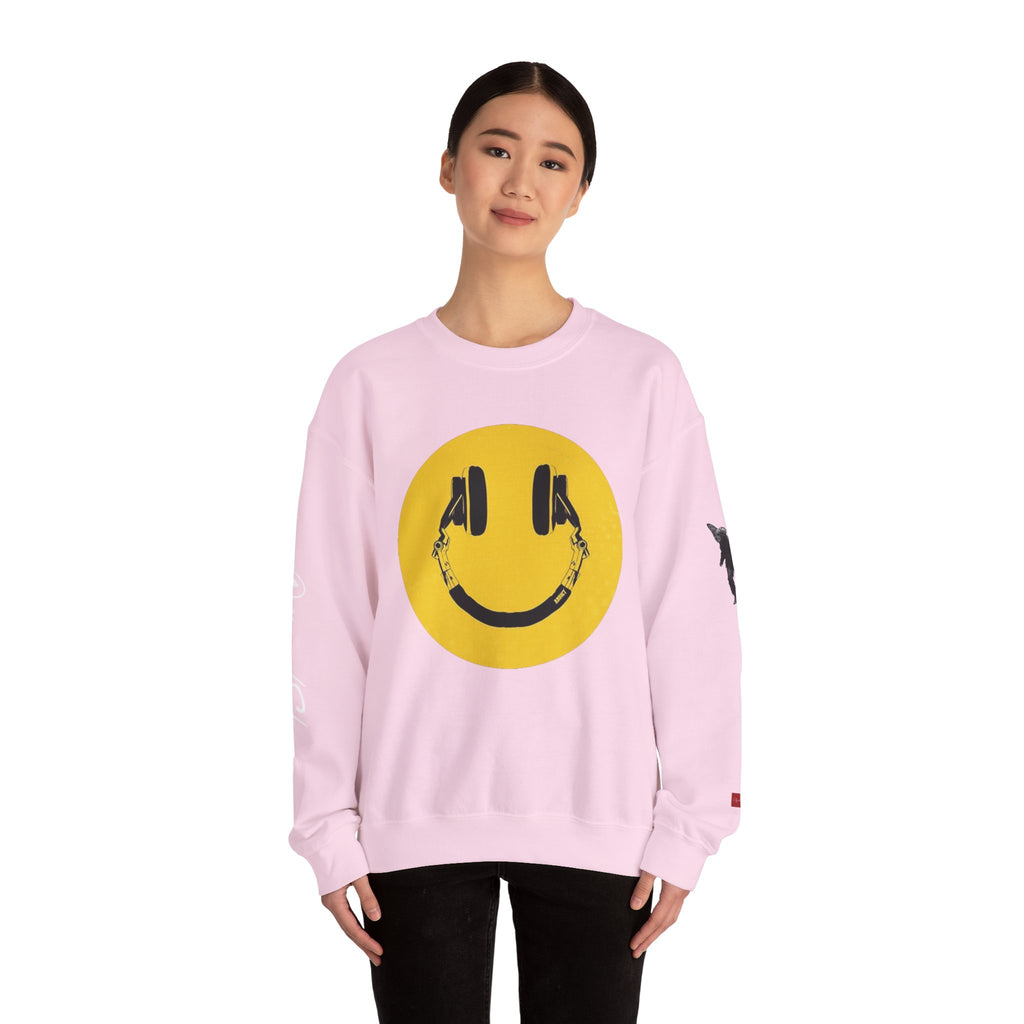 Copy of Copy of Libra Smiley Face Crewneck Sweatshirt — Zodiac Libra Graphic Pullover
