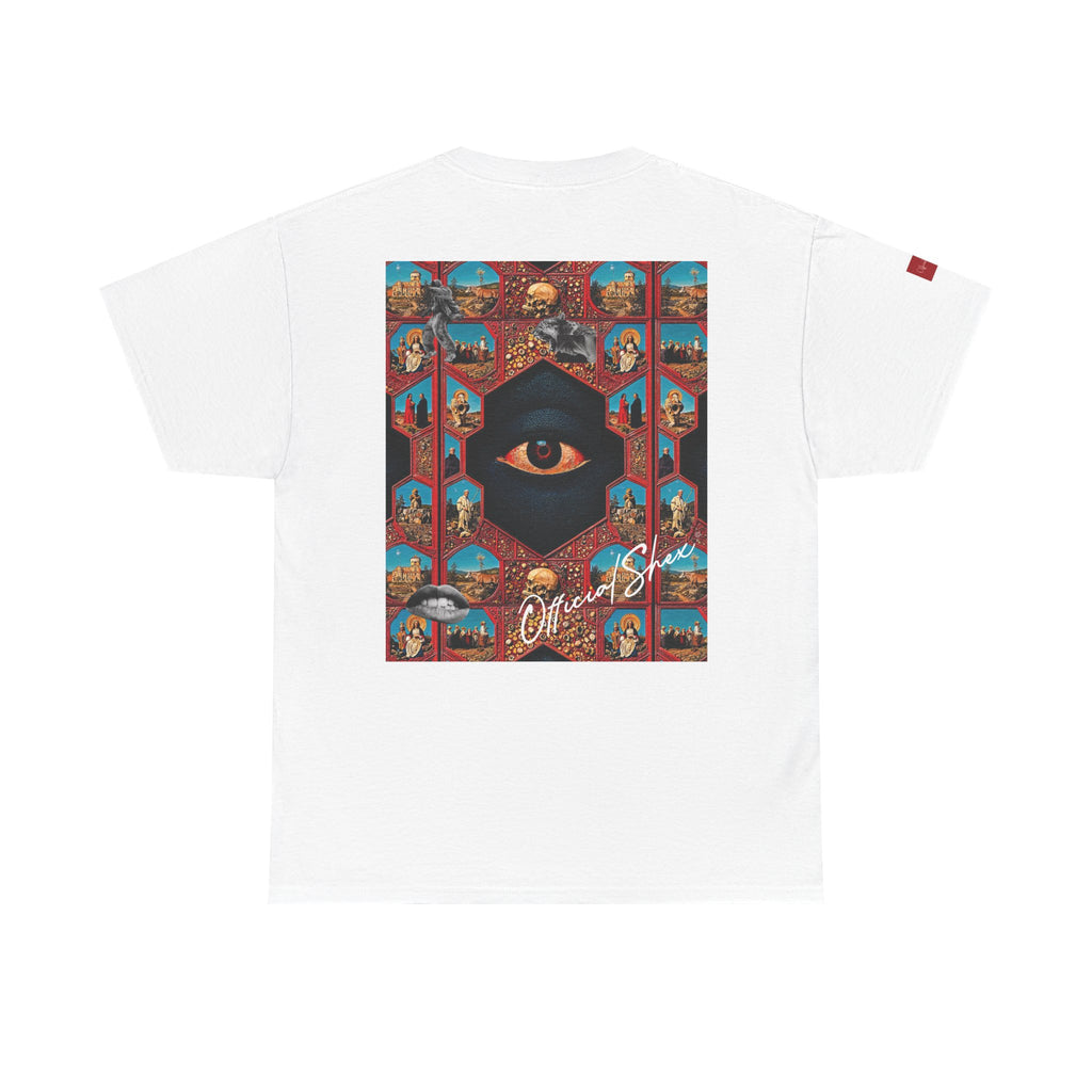T-Shirt — Psychedelic Smiley & All-Seeing Eye Graphic Tee