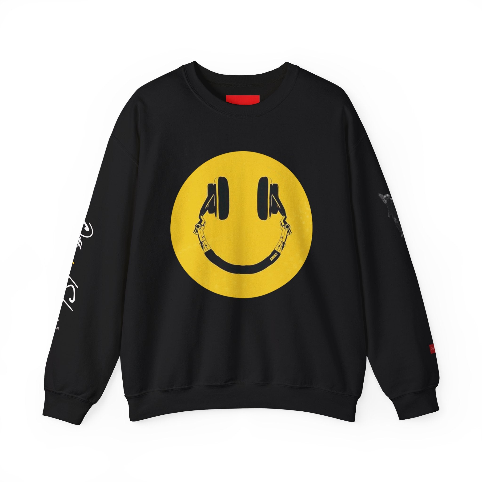 Copy of Copy of Libra Smiley Face Crewneck Sweatshirt — Zodiac Libra Graphic Pullover