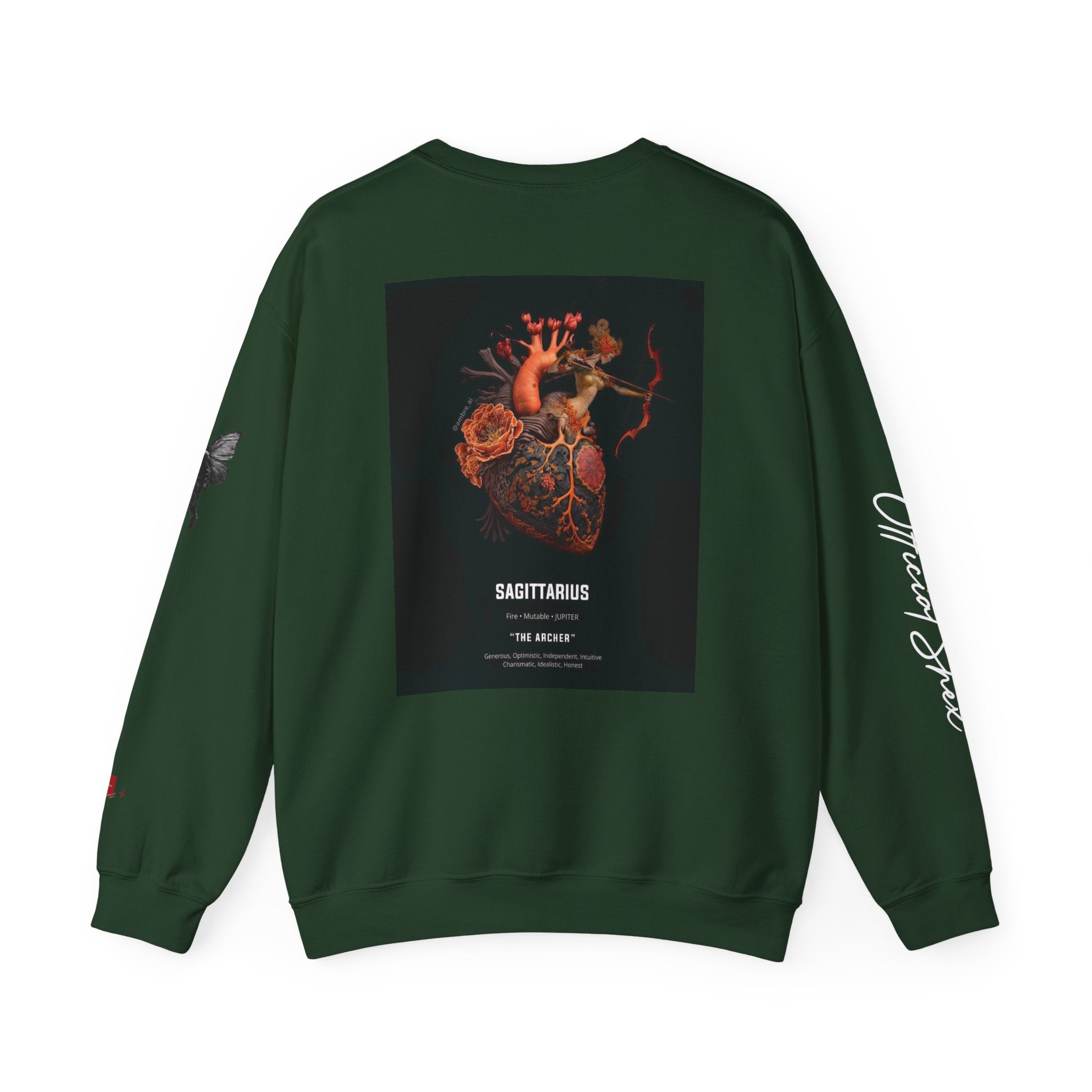 Smiley Face Crewneck Sagittarius Edition Sweatshirt — Zodiac Libra Graphic Pullover