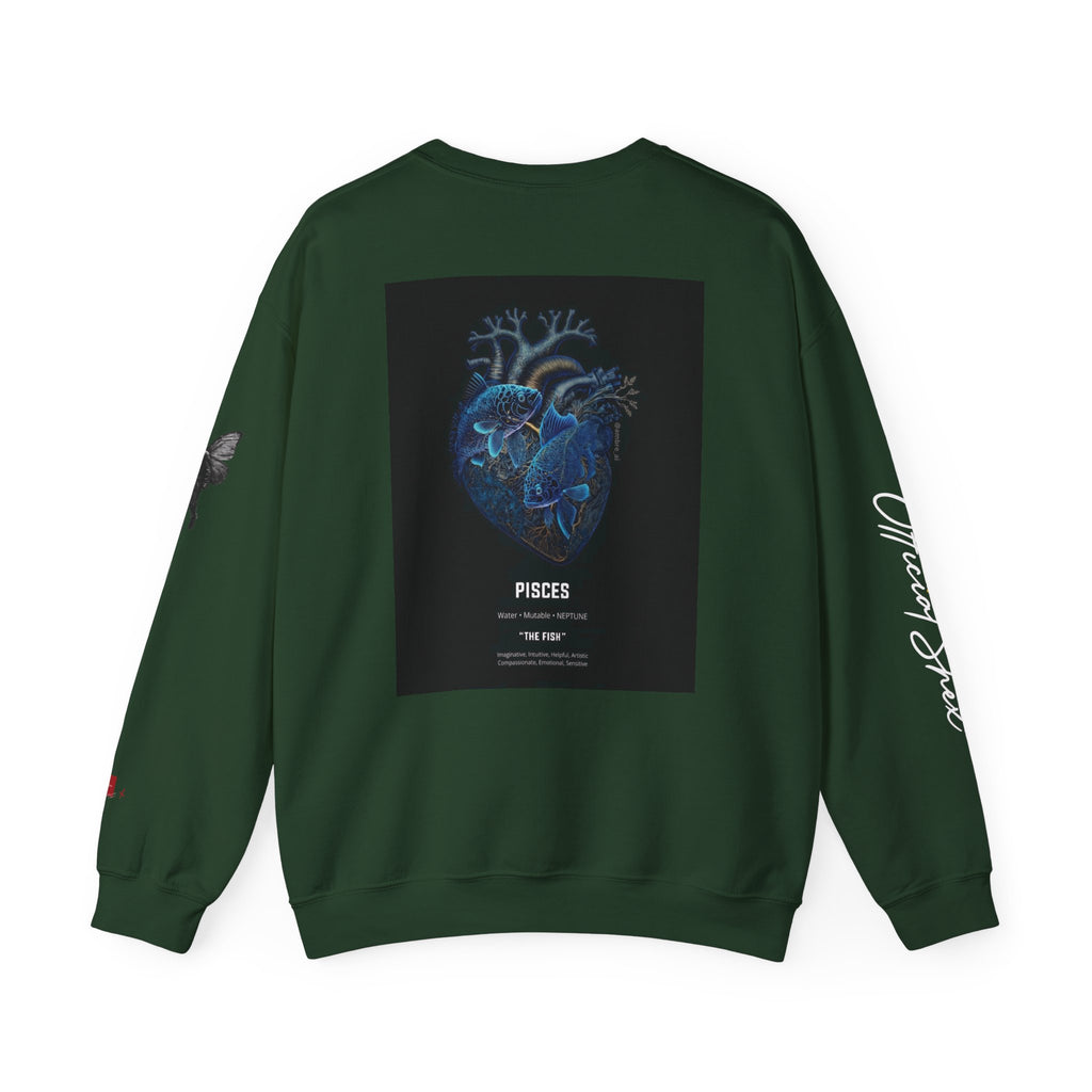 Smiley Face Crewneck pisces Edition Sweatshirt — Zodiac Libra Graphic Pullover