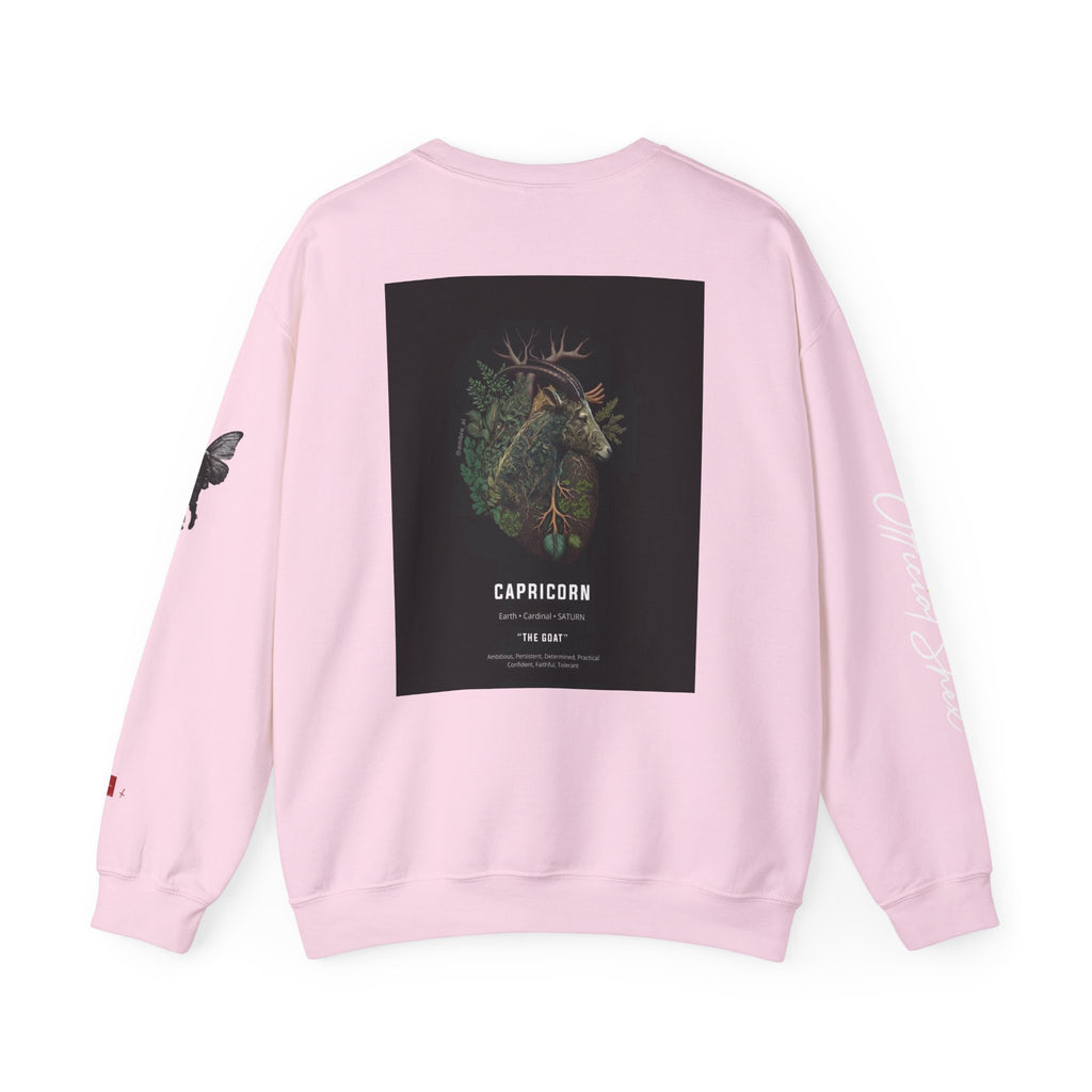 Smiley Face Crewneck Capricorn Edition Sweatshirt — Zodiac Libra Graphic Pullover