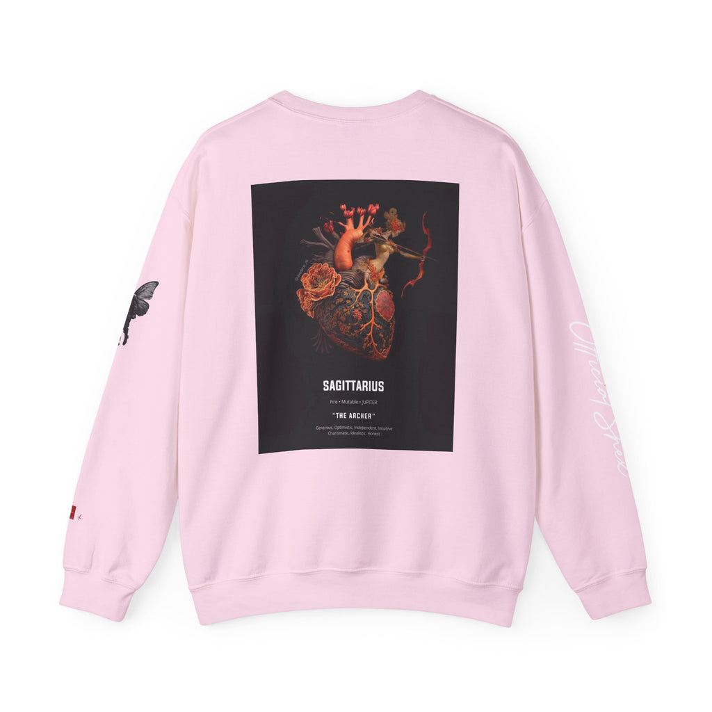 Smiley Face Crewneck Sagittarius Edition Sweatshirt — Zodiac Libra Graphic Pullover