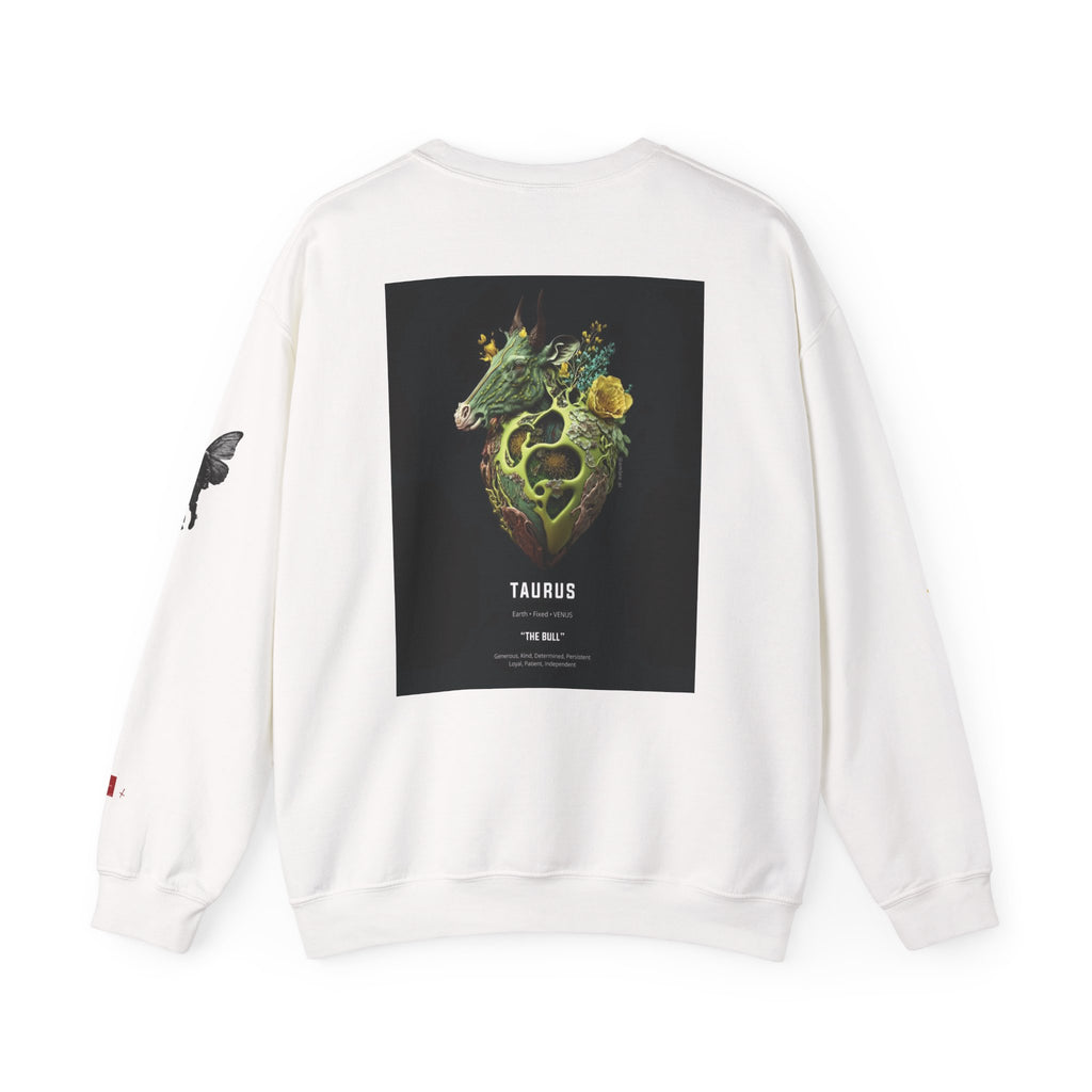 Smiley Face Crewneck Taurus Edition Sweatshirt — Zodiac Libra Graphic Pullover