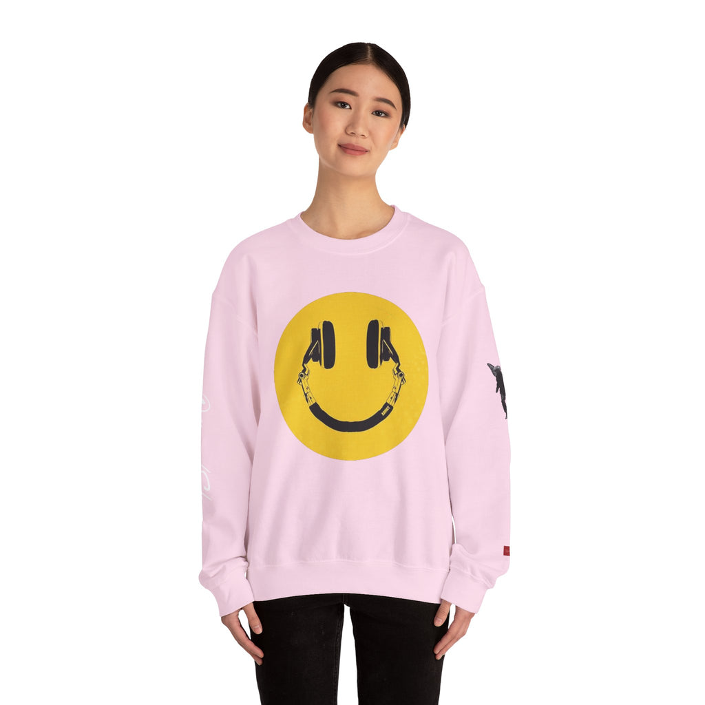 Smiley Face Crewneck Libra Edition Sweatshirt — Zodiac Libra Graphic Pullover