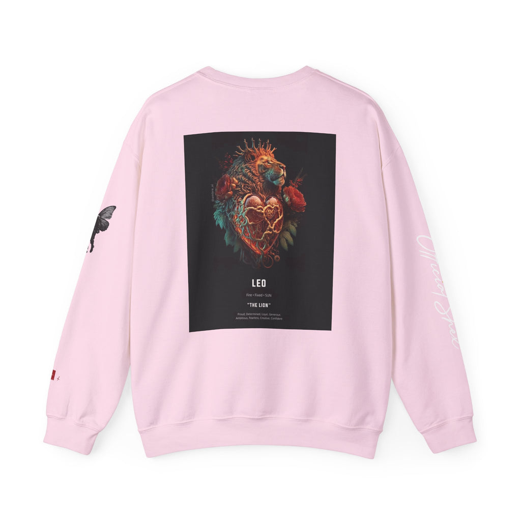 Smiley Face Crewneck Leo Edition Sweatshirt — Zodiac Libra Graphic Pullover
