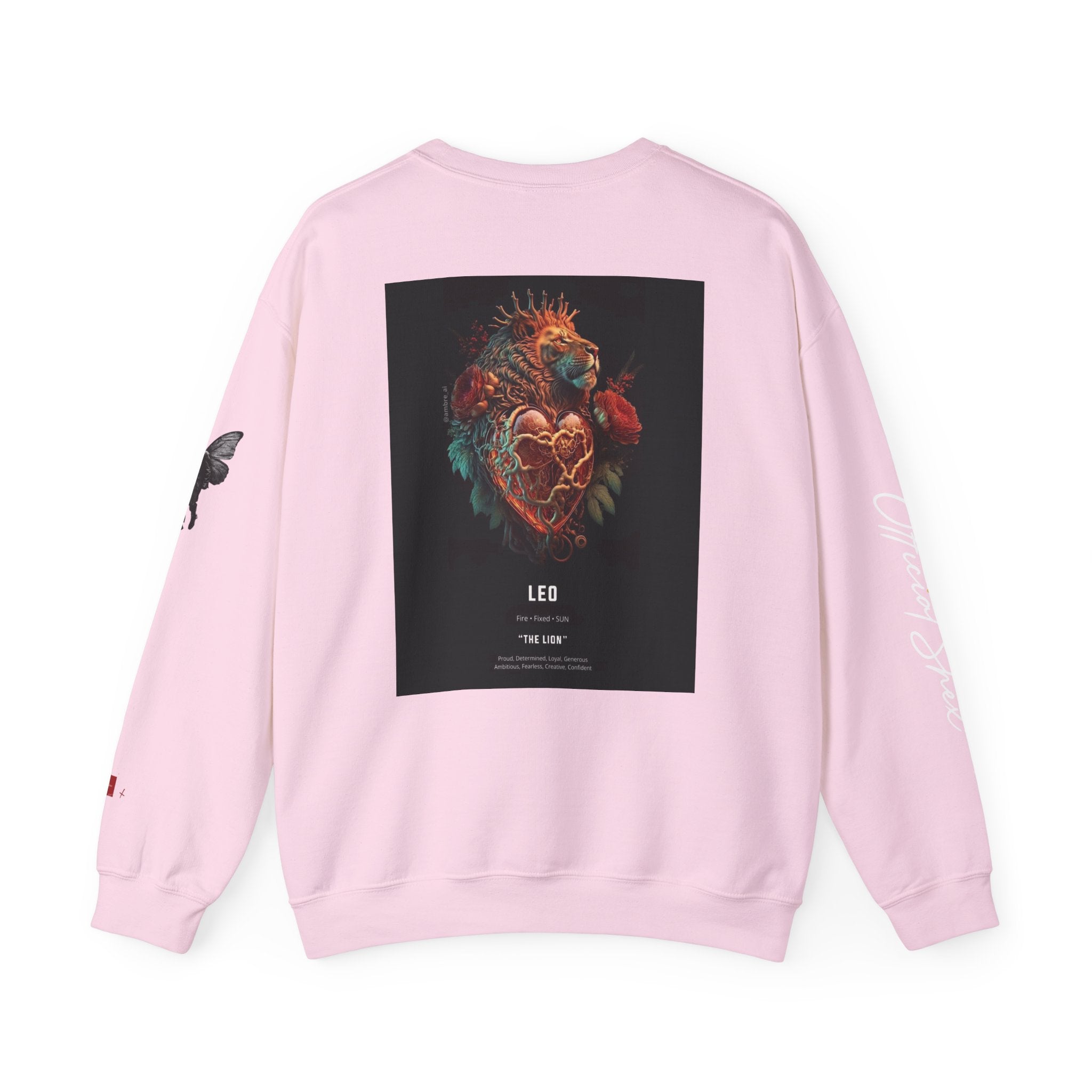 Smiley Face Crewneck Leo Edition Sweatshirt — Zodiac Libra Graphic Pullover