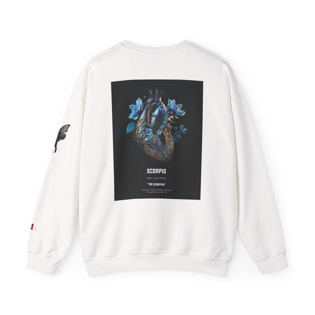Smiley Face Crewneck Scorpio Edition Sweatshirt — Zodiac Libra Graphic Pullover