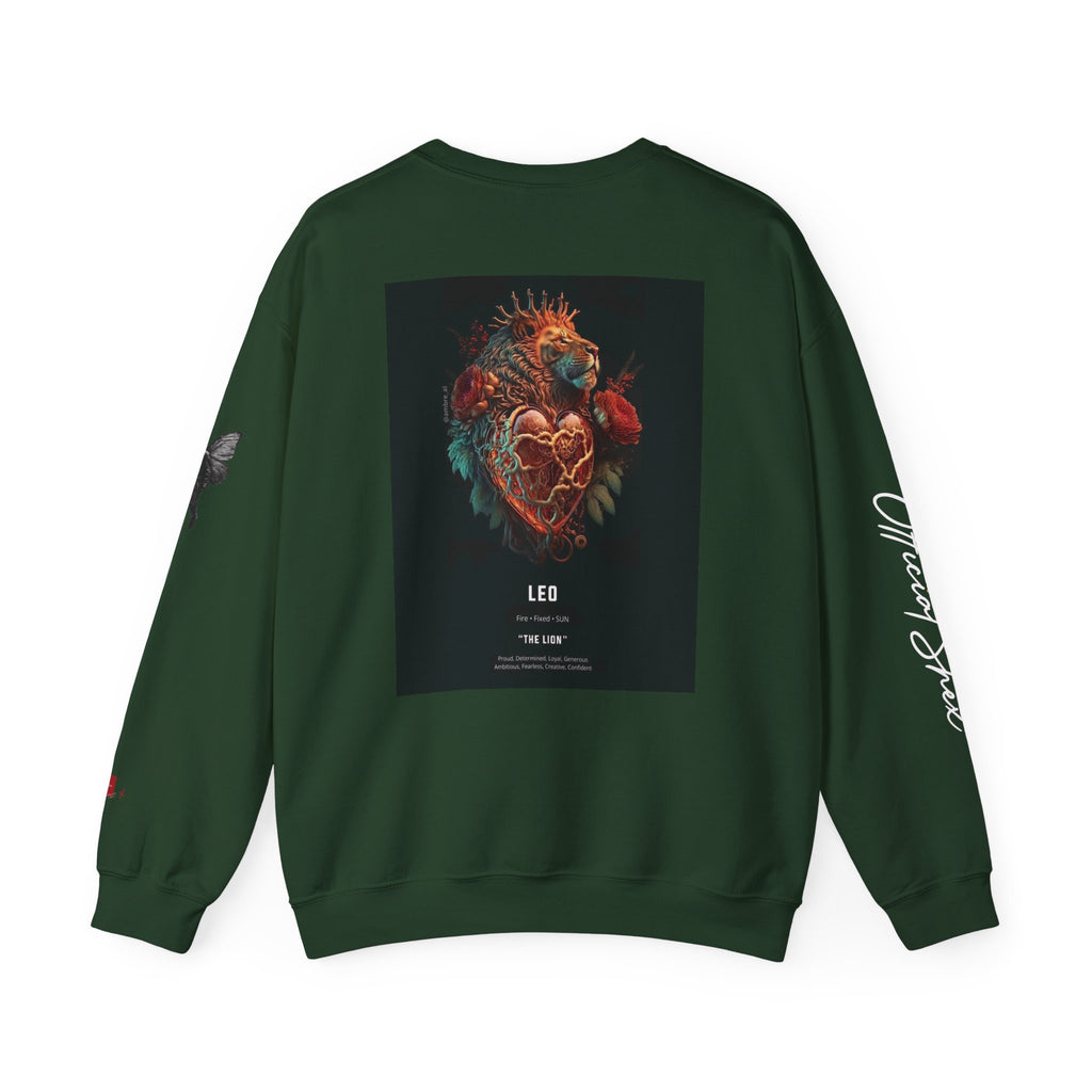 Smiley Face Crewneck Leo Edition Sweatshirt — Zodiac Libra Graphic Pullover