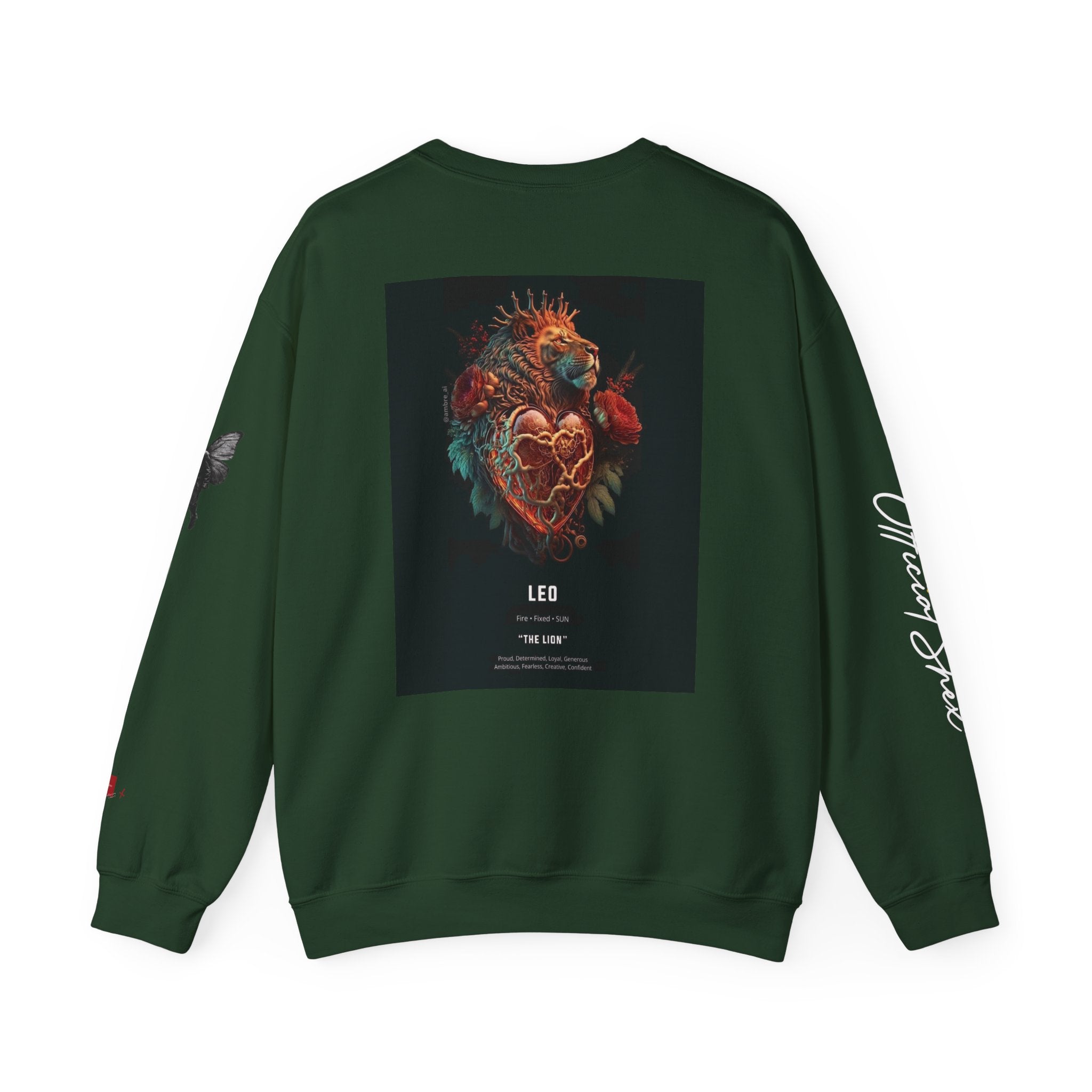 Smiley Face Crewneck Leo Edition Sweatshirt — Zodiac Libra Graphic Pullover