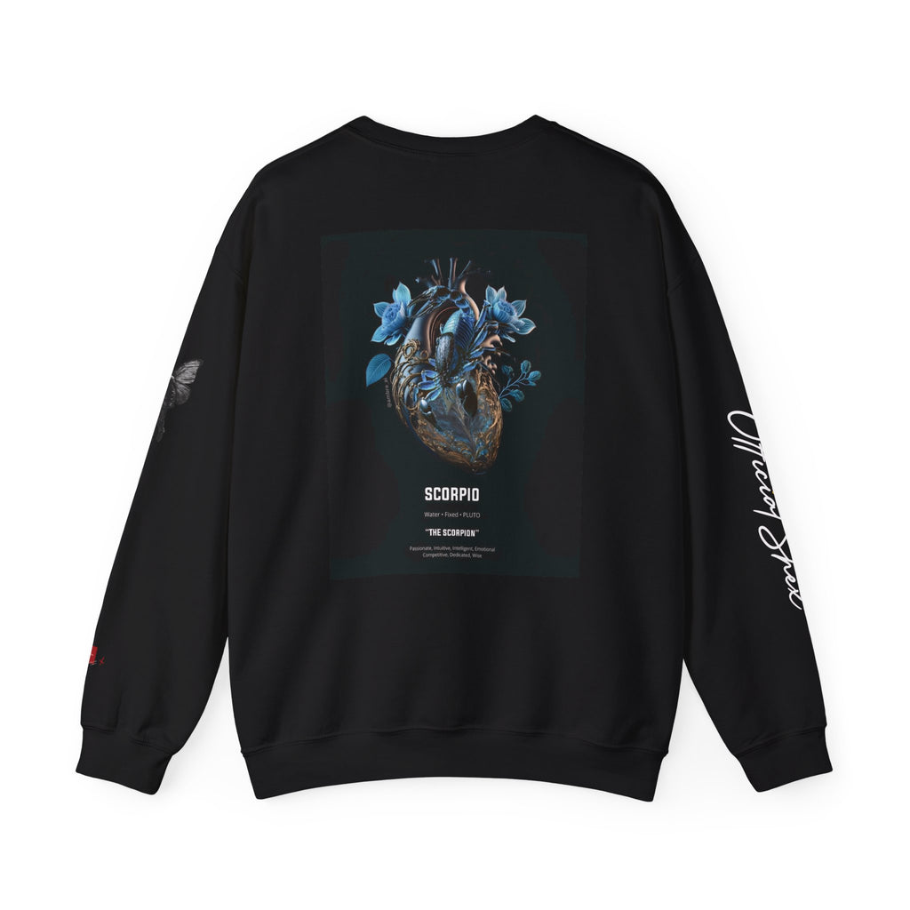 Smiley Face Crewneck Scorpio Edition Sweatshirt — Zodiac Libra Graphic Pullover