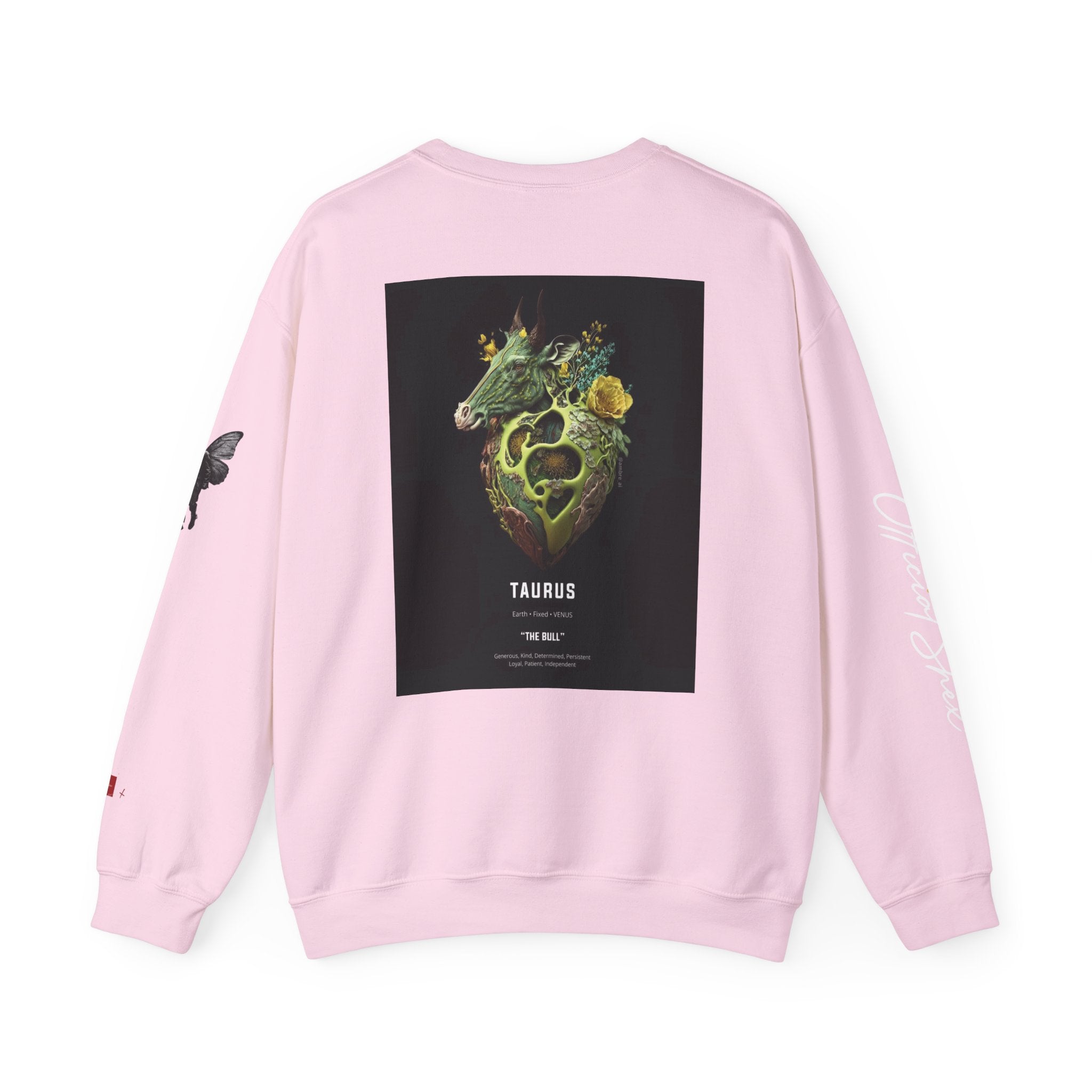 Smiley Face Crewneck Taurus Edition Sweatshirt — Zodiac Libra Graphic Pullover