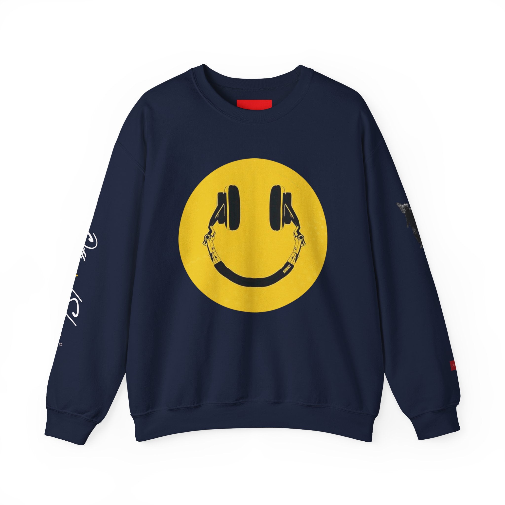 Copy of Copy of Libra Smiley Face Crewneck Sweatshirt — Zodiac Libra Graphic Pullover
