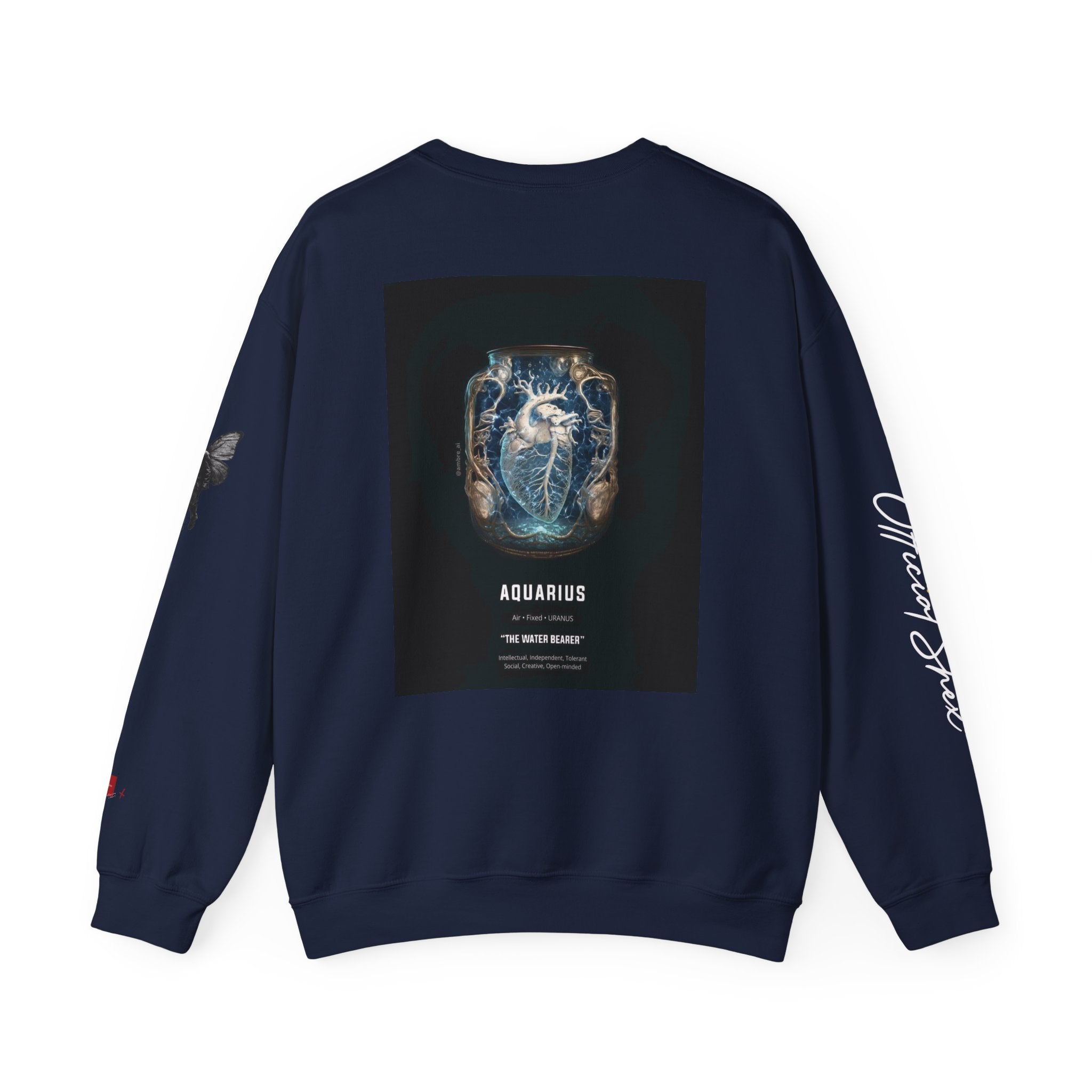 Copy of Copy of Libra Smiley Face Crewneck Sweatshirt — Zodiac Libra Graphic Pullover