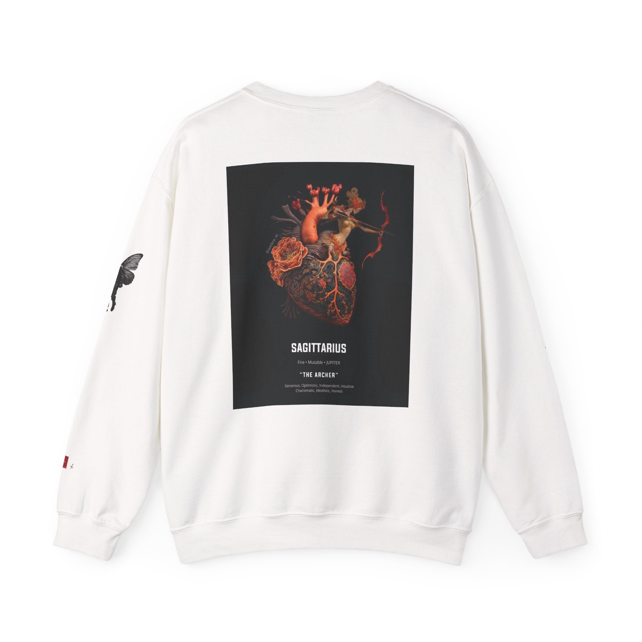 Smiley Face Crewneck Sagittarius Edition Sweatshirt — Zodiac Libra Graphic Pullover