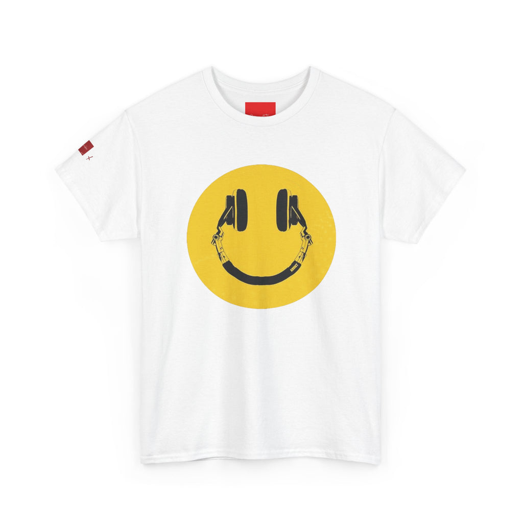 T-Shirt — Psychedelic Smiley & All-Seeing Eye Graphic Tee