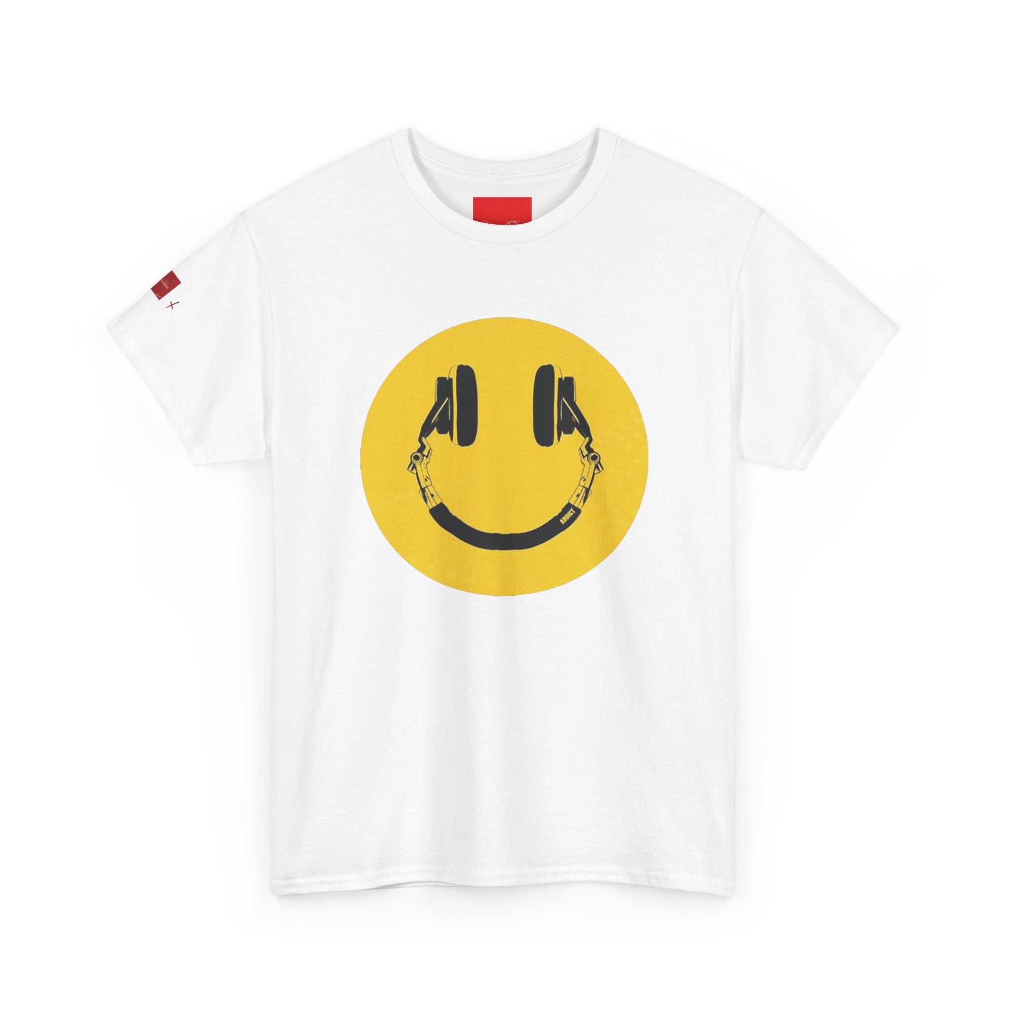 T-Shirt — Psychedelic Smiley & All-Seeing Eye Graphic Tee