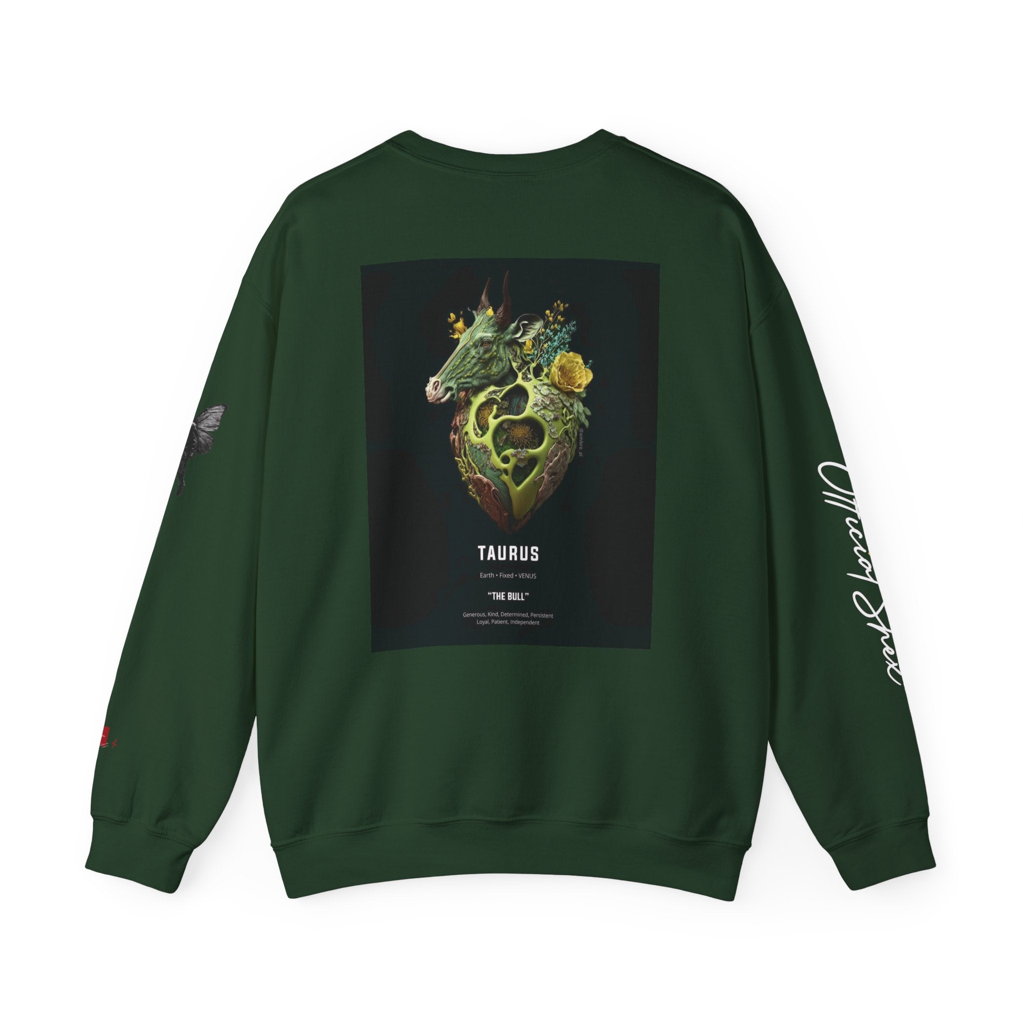 Smiley Face Crewneck Taurus Edition Sweatshirt — Zodiac Libra Graphic Pullover