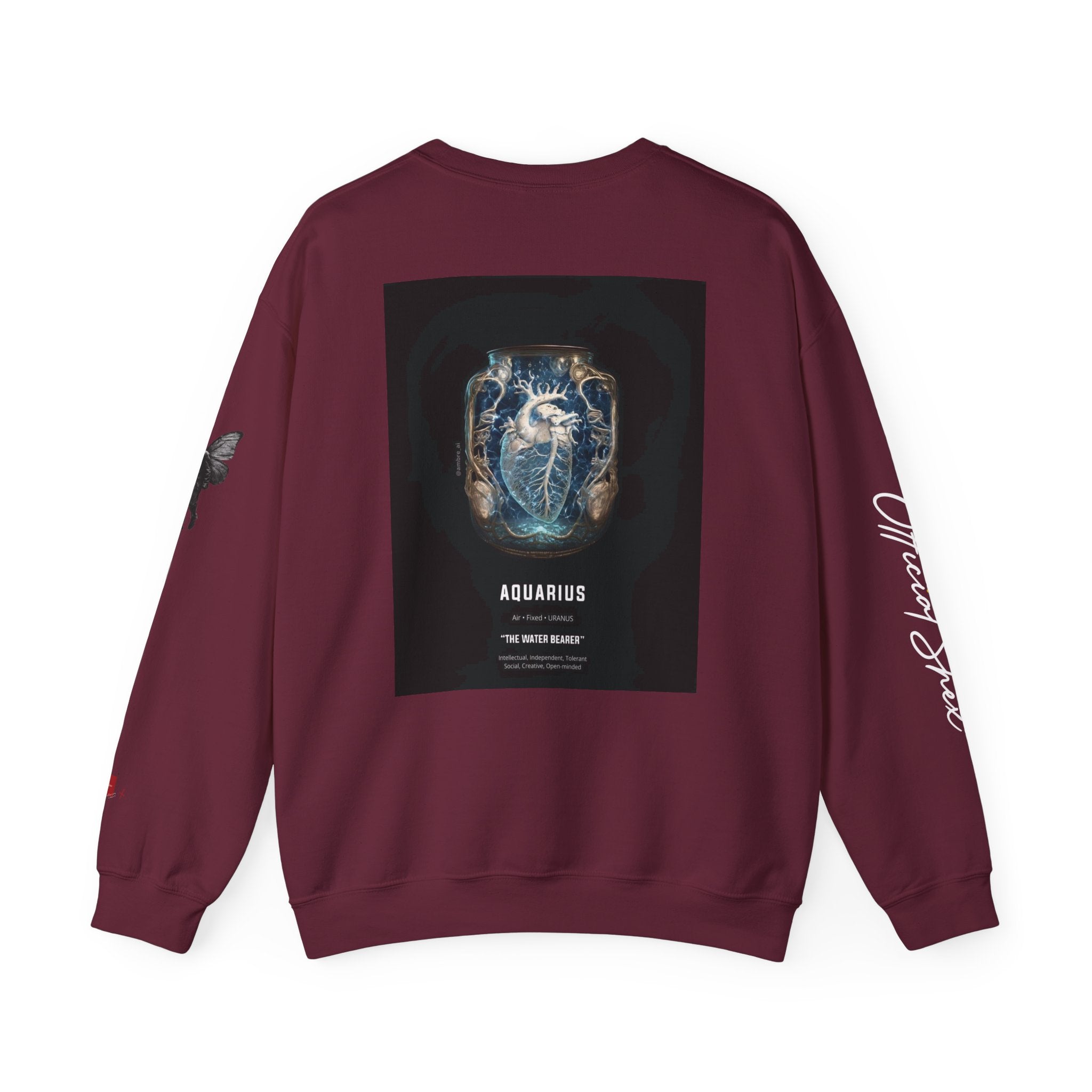 Copy of Copy of Libra Smiley Face Crewneck Sweatshirt — Zodiac Libra Graphic Pullover