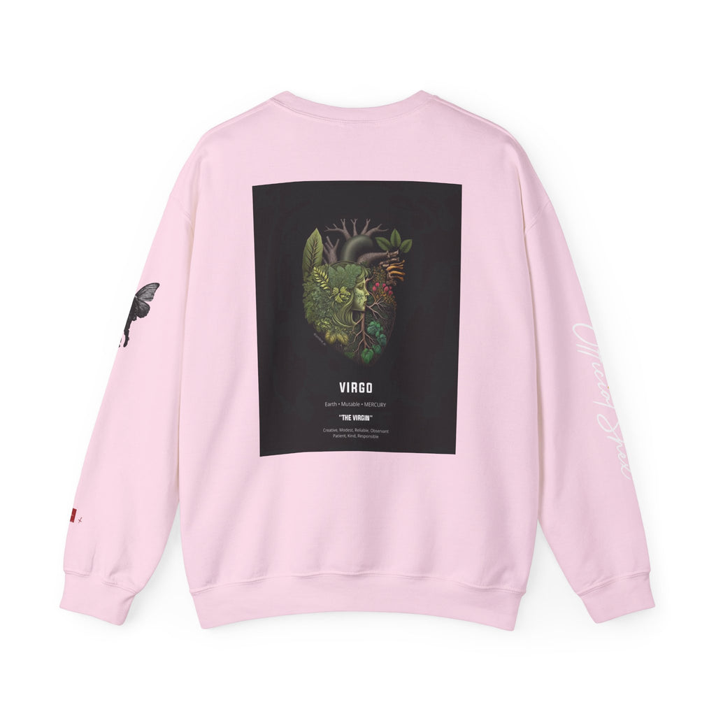 Smiley Face Crewneck Virgo Edition Sweatshirt — Zodiac Libra Graphic Pullover