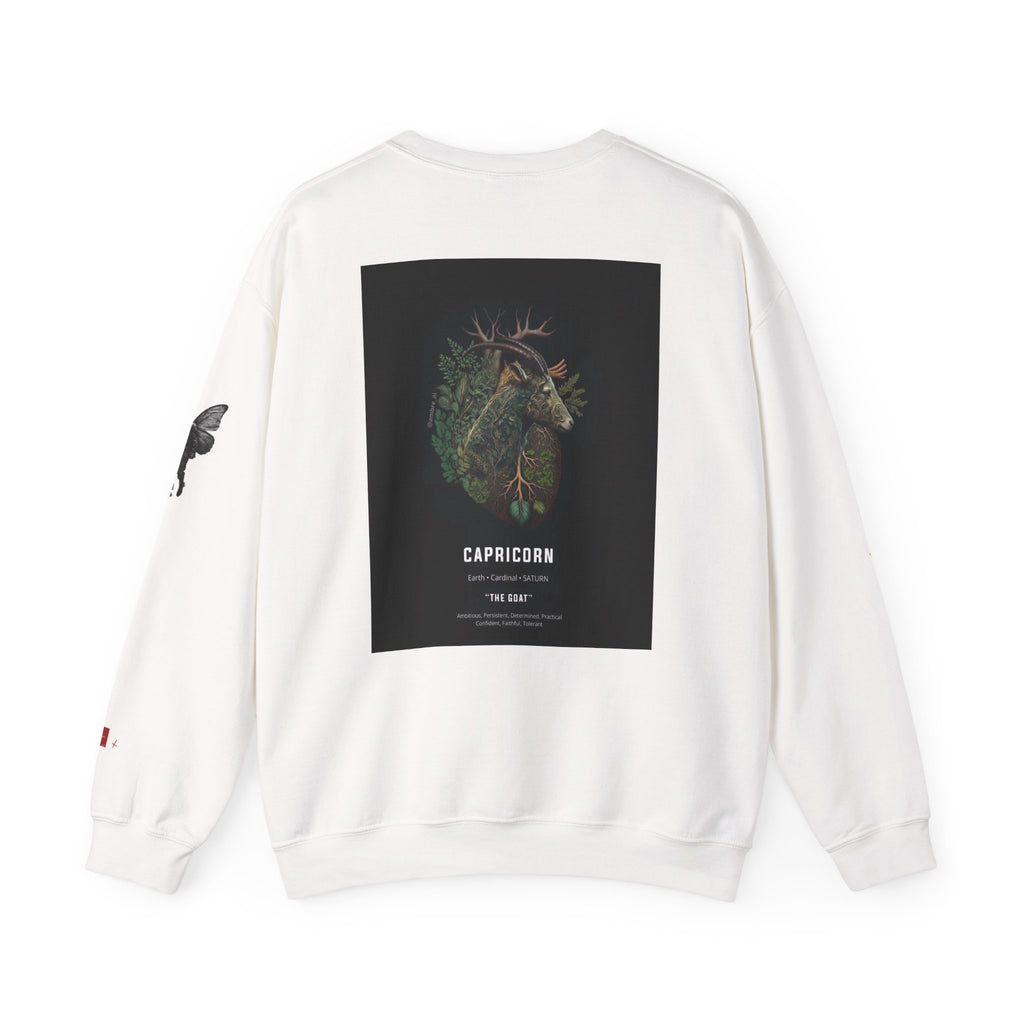 Smiley Face Crewneck Capricorn Edition Sweatshirt — Zodiac Libra Graphic Pullover