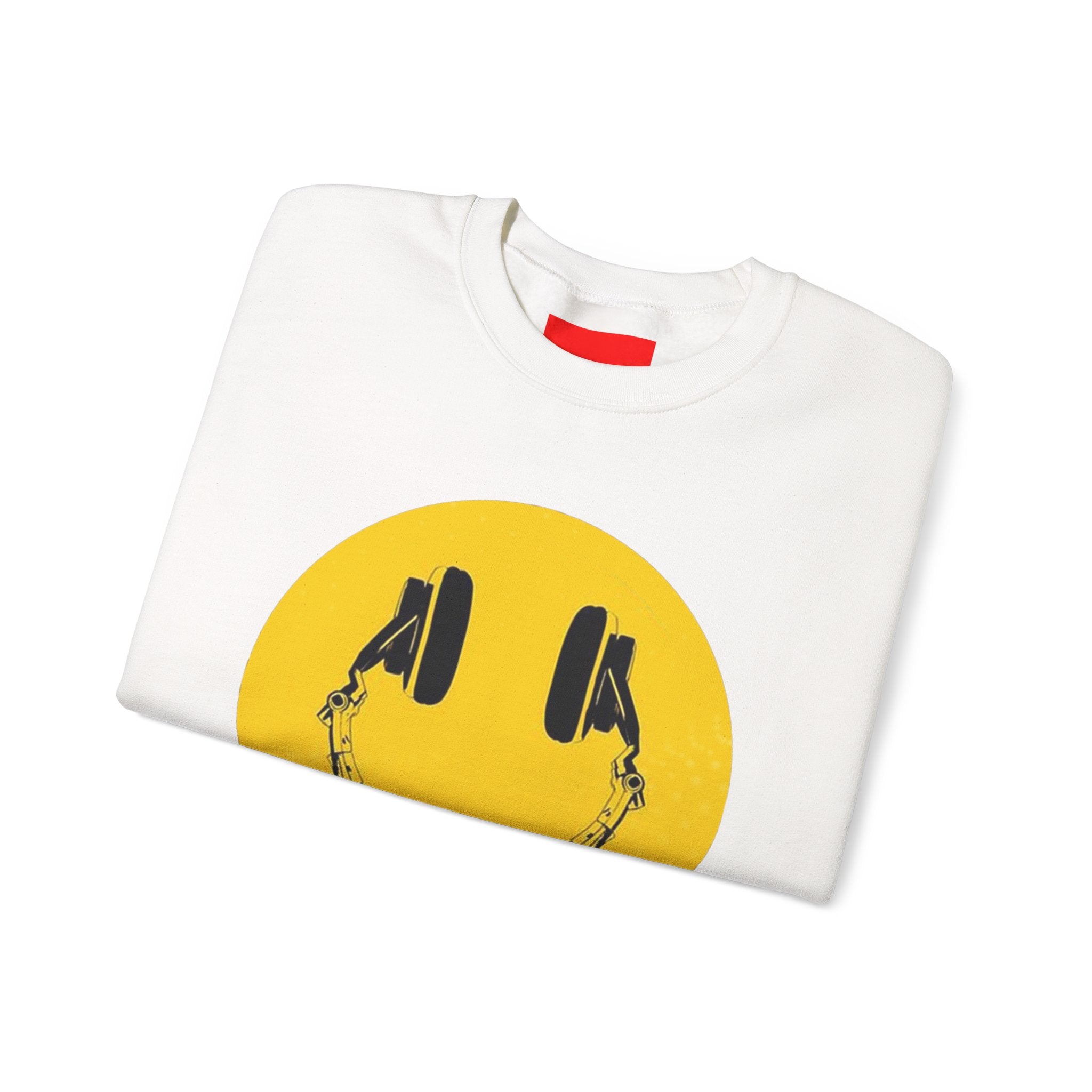 Aquarius Smiley Face Crewneck Sweatshirt — Zodiac Libra Graphic Pullover