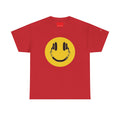T-Shirt — Psychedelic Smiley & All-Seeing Eye Graphic Tee