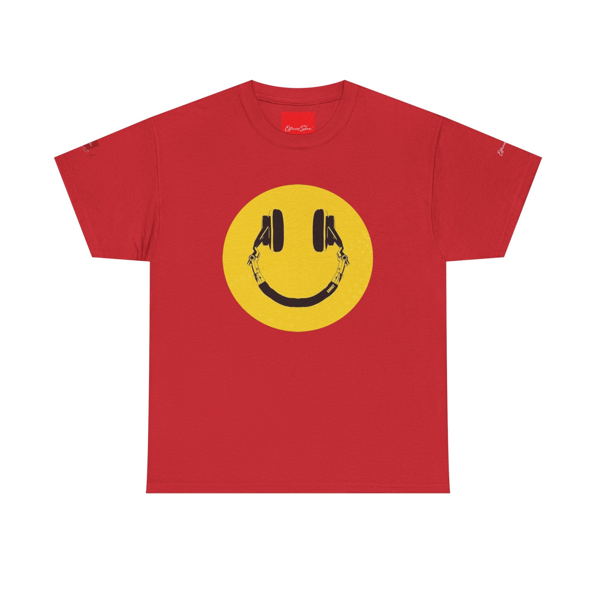 T-Shirt — Psychedelic Smiley & All-Seeing Eye Graphic Tee