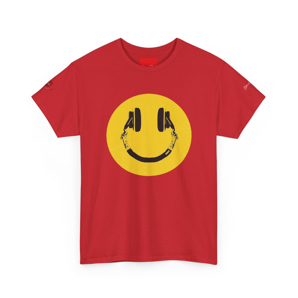 T-Shirt — Psychedelic Smiley & All-Seeing Eye Graphic Tee