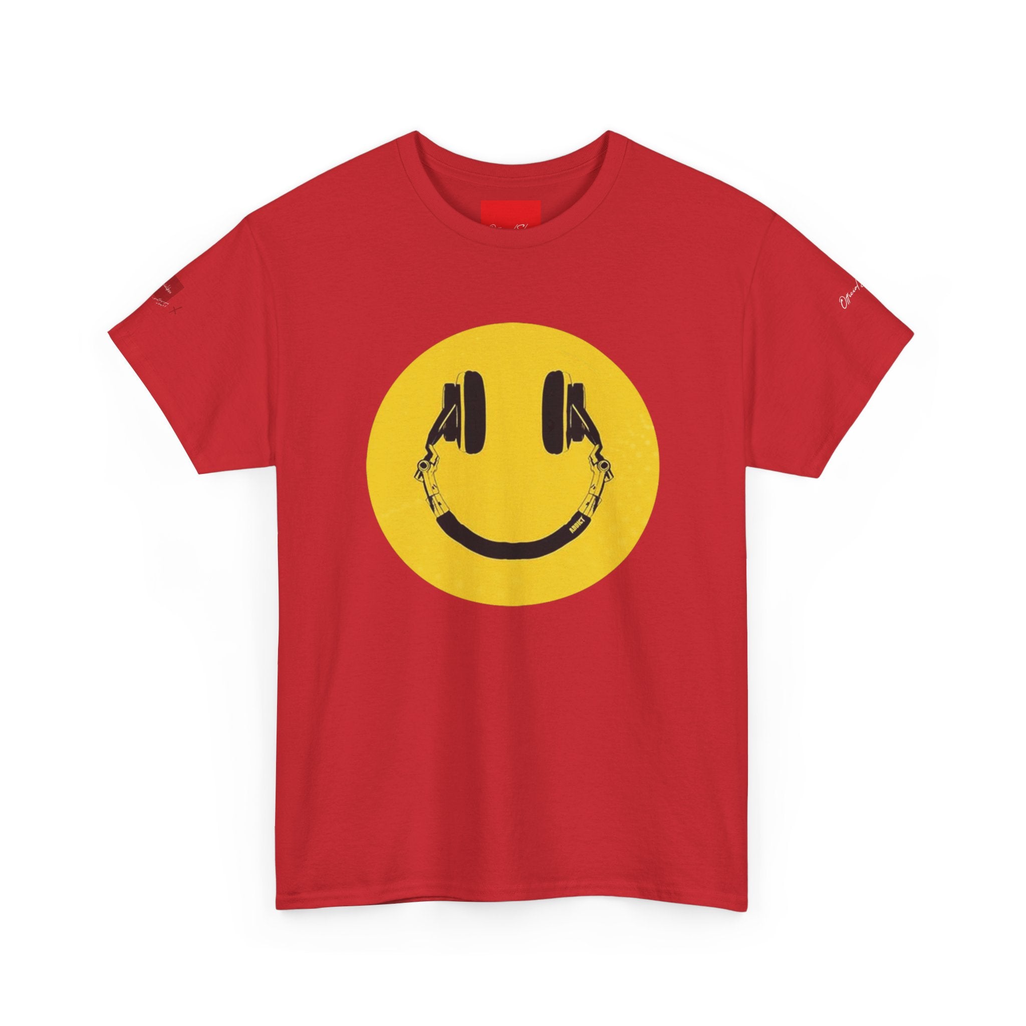 T-Shirt — Psychedelic Smiley & All-Seeing Eye Graphic Tee
