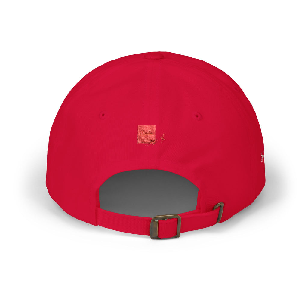 Embroidered Smiley Dad Cap – Vintage Cheer Baseball Hat