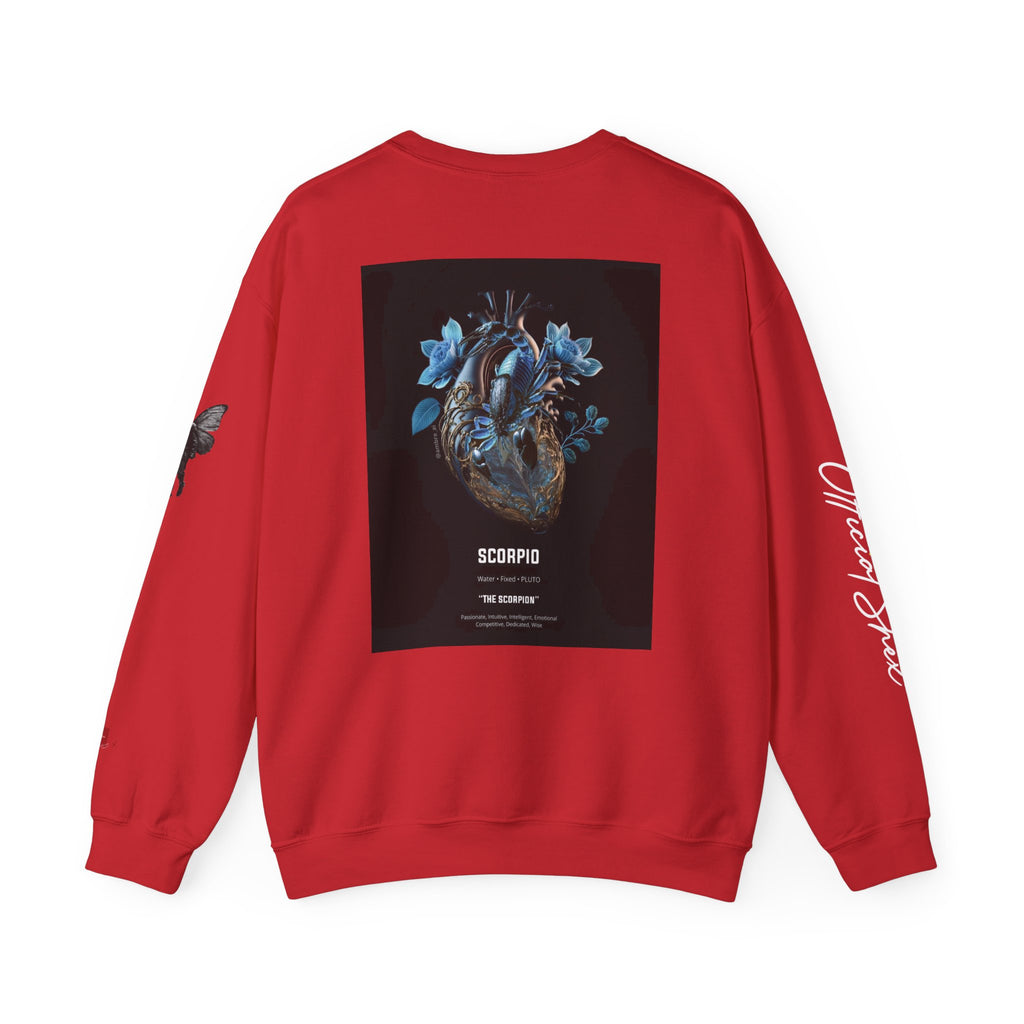 Smiley Face Crewneck Scorpio Edition Sweatshirt — Zodiac Libra Graphic Pullover